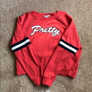 Forever 21 cropped sweatshirt